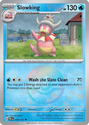 Slowking Poke Ball Pattern 19 Sv Prismatic Evolutions Holofoil