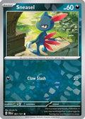 Sneasel Master Ball Pattern 61 Sv Prismatic Evolutions Holofoil