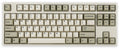 Leopold FC750RBT Bluetooth Two Tone White PD TKL Double Shot PBT Mechanical Keyboard