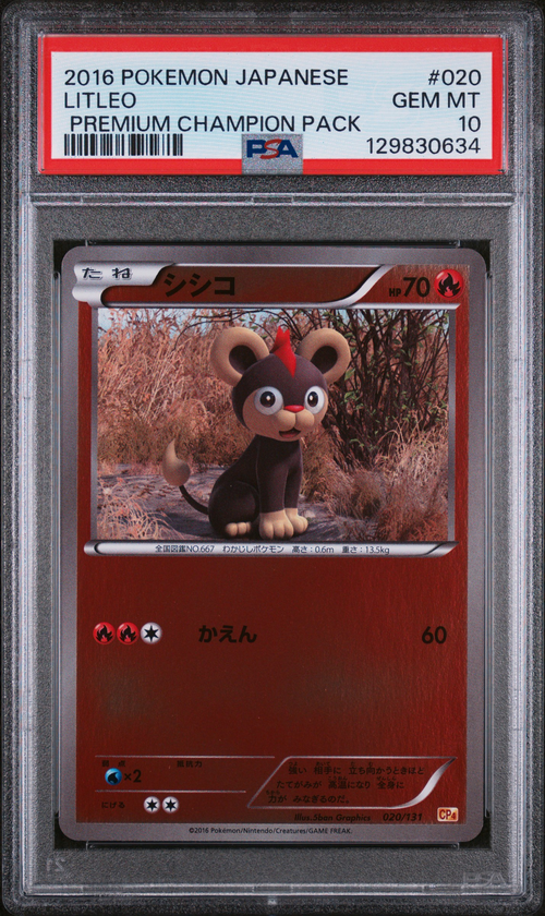 PSA 10 LITLEO PREMIUM CHAMPION PACK