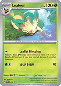 Leafeon 170 Cosmo Holo Sv Scarlet Violet Promo Cards Holofoil