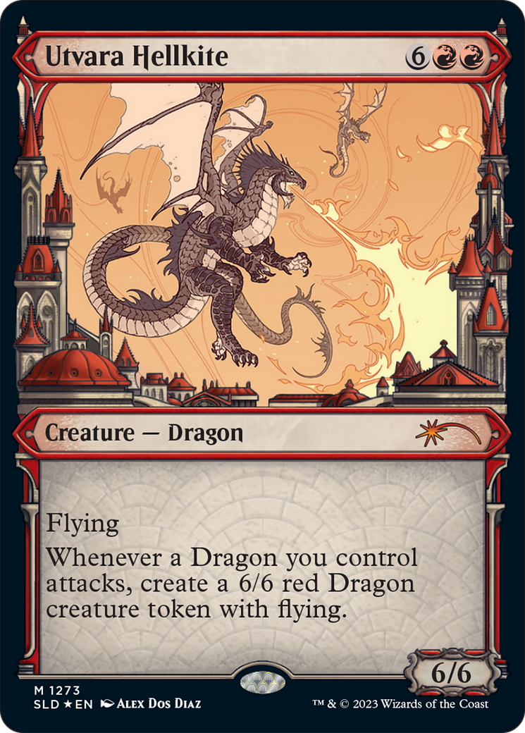 Utvara Hellkite (SLD-1273) - Secret Lair Drop: (Showcase) Foil