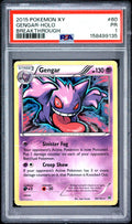 Gengar Holo Breakthrough PSA 1 2015 Pokemon XY #60 POP 7