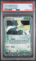 Scyther ex PSA 1 2003 Pokemon Ex Ruby & Sapphire #102