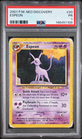 Espeon PSA 1 2001 Pokemon Neo Discovery #20 POP 5