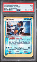 Swampert Reverse Holo PSA 1 2003 Ex Ruby & Sapphire #13 POP 3