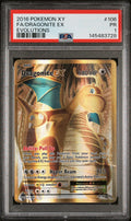 Dragonite EX PSA 1 2016 Pokemon XY Evolutions #106