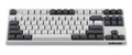 Leopold FC750RBT White/Grey PD TKL Bluetooth Double Shot PBT Mechanical Keyboard