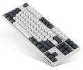 Leopold FC750RBT White/Grey PD TKL Bluetooth Double Shot PBT Mechanical Keyboard