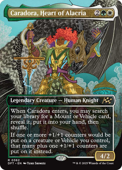 Caradora, Heart of Alacria (Borderless) - 362 - (Aetherdrift)