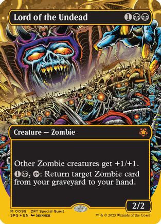 Lord of the Undead (Borderless) (First-Place Foil) (SPG-098) - Special Guests Foil