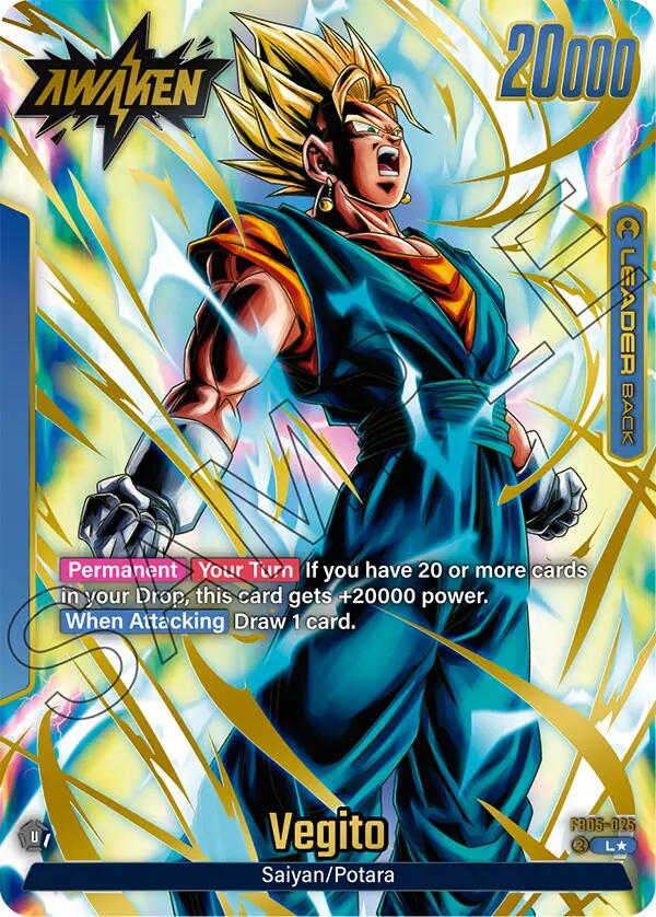 Vegito - FB05-025 (Alternate Art) [FB05 - FB05-025]