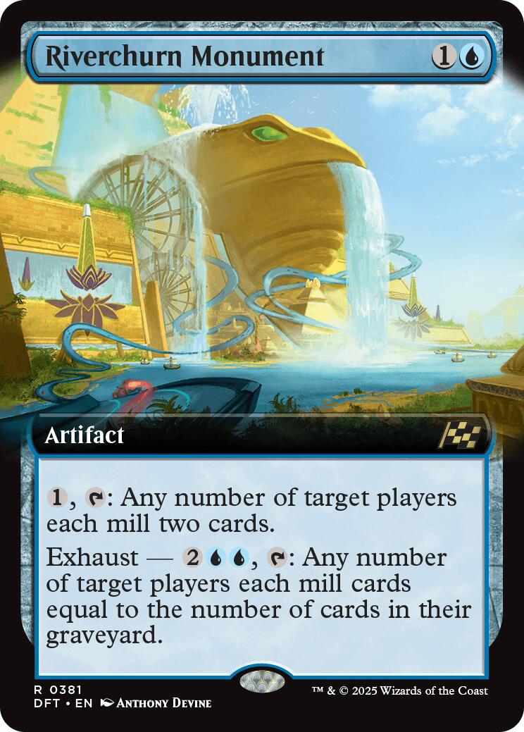 Riverchurn Monument (Extended Art) - 381 - (Aetherdrift)