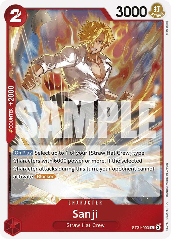 Sanji - ST21-003 - (Starter Deck EX: Gear 5)