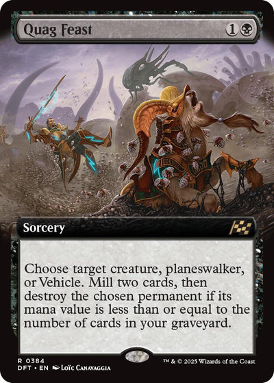 Quag Feast (Extended Art) - 384 - (Aetherdrift)