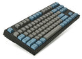 Leopold FC750RBT Bluetooth Grey/Blue PD TKL Double Shot PBT Mechanical Keyboard