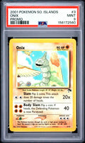Onix PSA 9 2001 Pokemon Southern Islands Promo #3