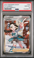Candice PSA 10 2022 Pokemon Sword & Shield Silver Tempest #189