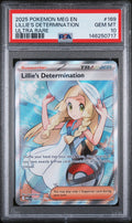Lillie'S Determination Ultra Rare PSA 10 2025 En Mega Evolution #169