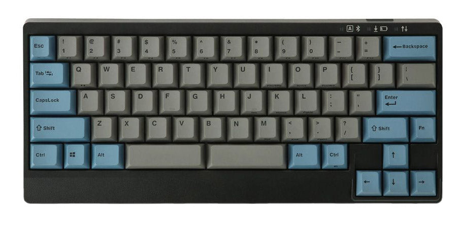 Leopold FC650MDSBT Bluetooth Blue/Grey PD 65% Double Shot PBT Mechanical Keyboard