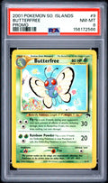Butterfree PSA 8 2001 Pokemon Southern Islands Promo #9
