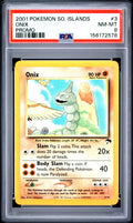 Onix PSA 8 2001 Pokemon Southern Islands Promo #3