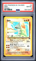 Onix PSA 8 2001 Pokemon Southern Islands Promo #3