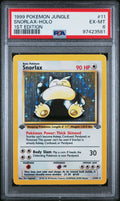 Snorlax Holo 1st Edition PSA 6 1999 Pokemon Jungle #11