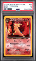 Dark Typhlosion Holo PSA 5 2002 Pokemon Neo Destiny #10