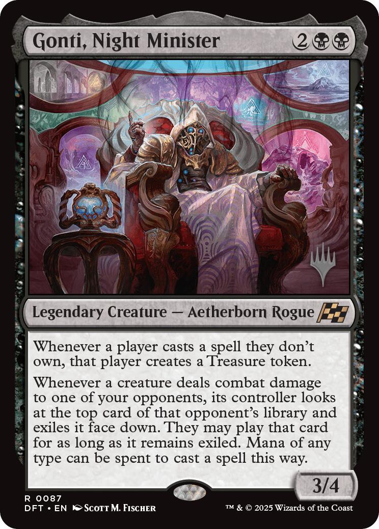 Gonti, Night Minister - 87 - (Promo Pack: Aetherdrift)