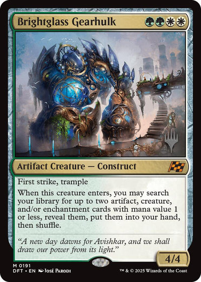 Brightglass Gearhulk - 191 - (Promo Pack: Aetherdrift)