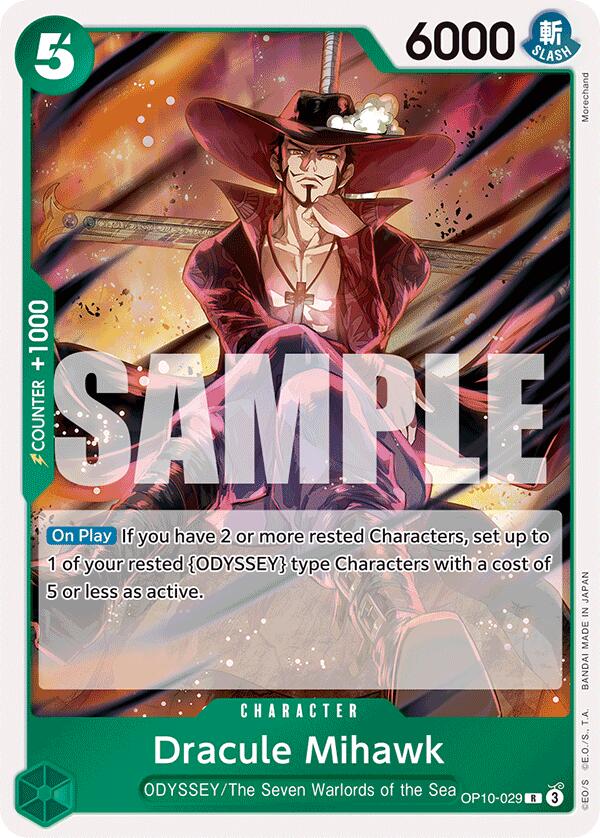 Dracule Mihawk - OP10-029 - (Royal Blood)