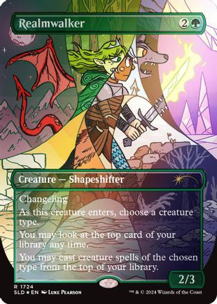 Realmwalker (Rainbow Foil) (SLD-1724) - Secret Lair Drop Series Foil