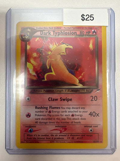 Pokemon Dark Typhlosion 10/105