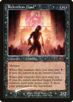 Relentless Dead (Retro Frame) (SLD-850) - Secret Lair Drop Series Foil