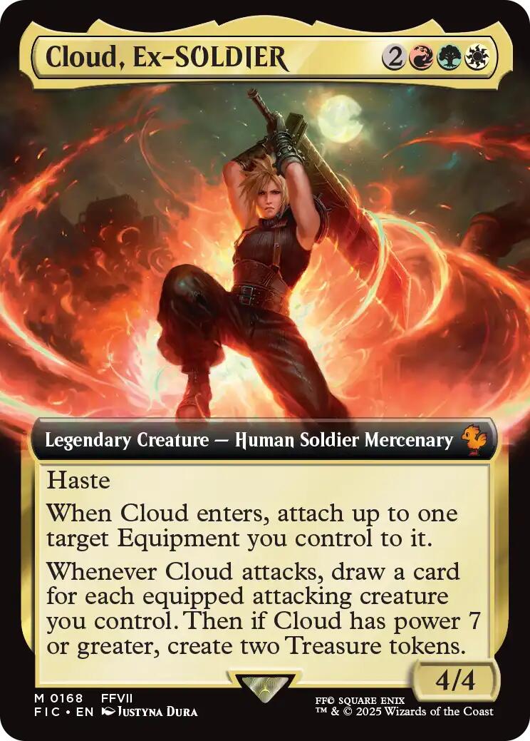 Cloud, Ex-SOLDIER (Extended Art) - 168 - (Commander: FINAL FANTASY)