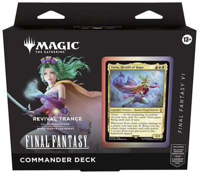 Magic: The Gathering - FINAL FANTASY Commander Deck - FINAL FANTASY VI Revival Trance