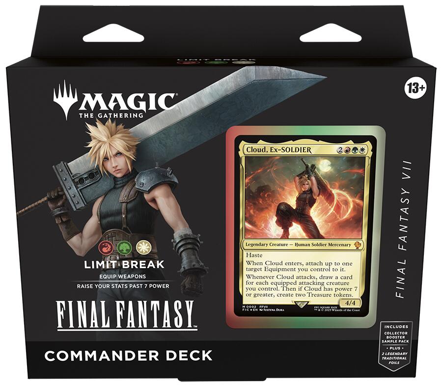 Magic: The Gathering - FINAL FANTASY Commander Deck - FINAL FANTASY VII Limit Break