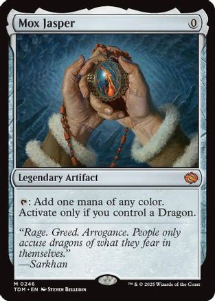 Mox Jasper (TDM-246) - Tarkir: Dragonstorm Foil