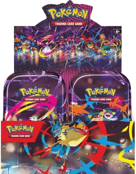 Mega Heroes Mini Tins Display Of 10