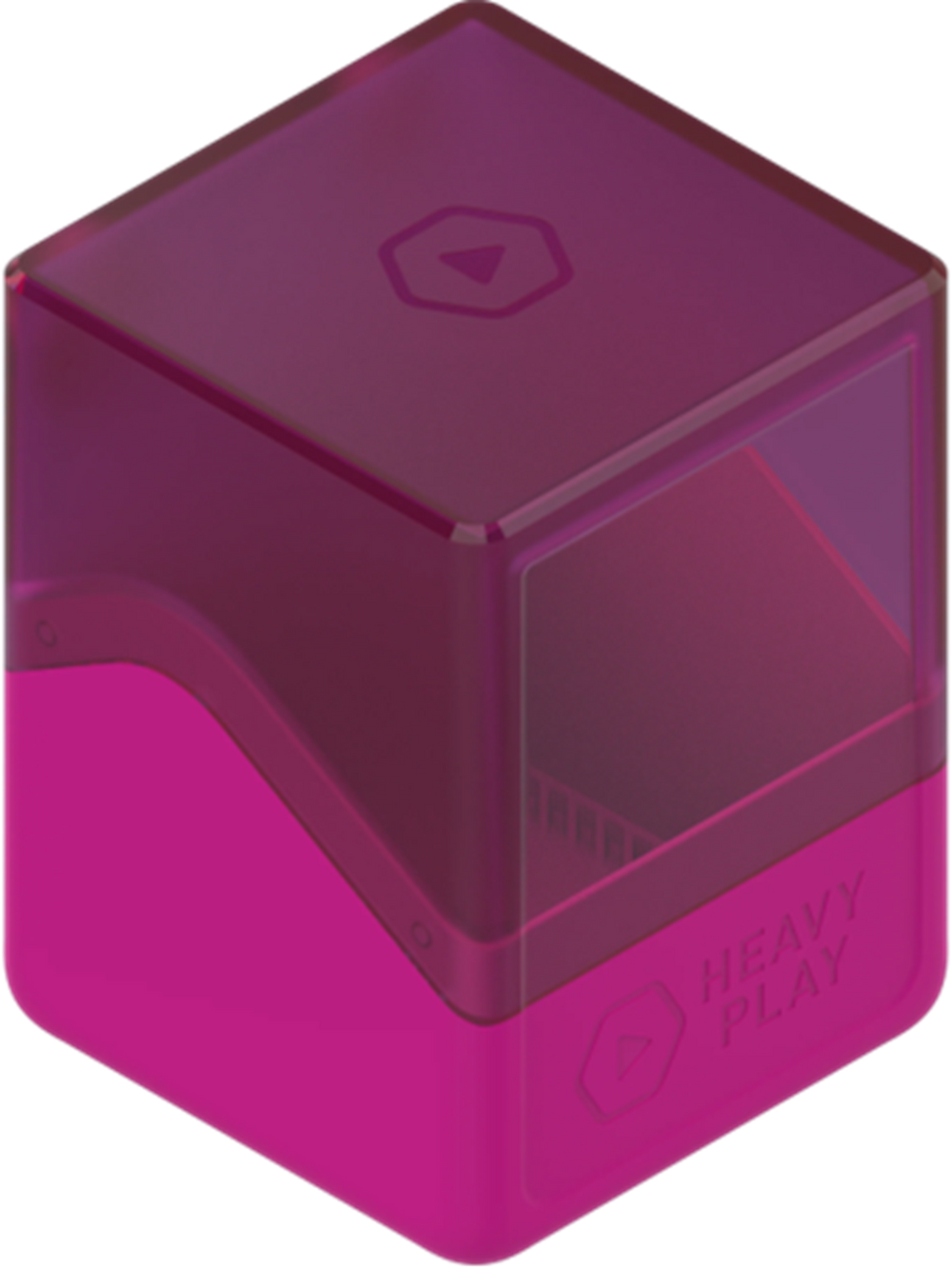 Heavy Play RFG Deck Box - 100+ - Sorcerer Pink