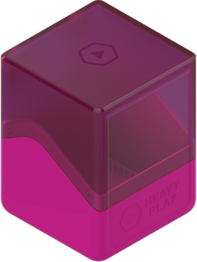 Heavy Play RFG Deck Box - 100+ - Sorcerer Pink