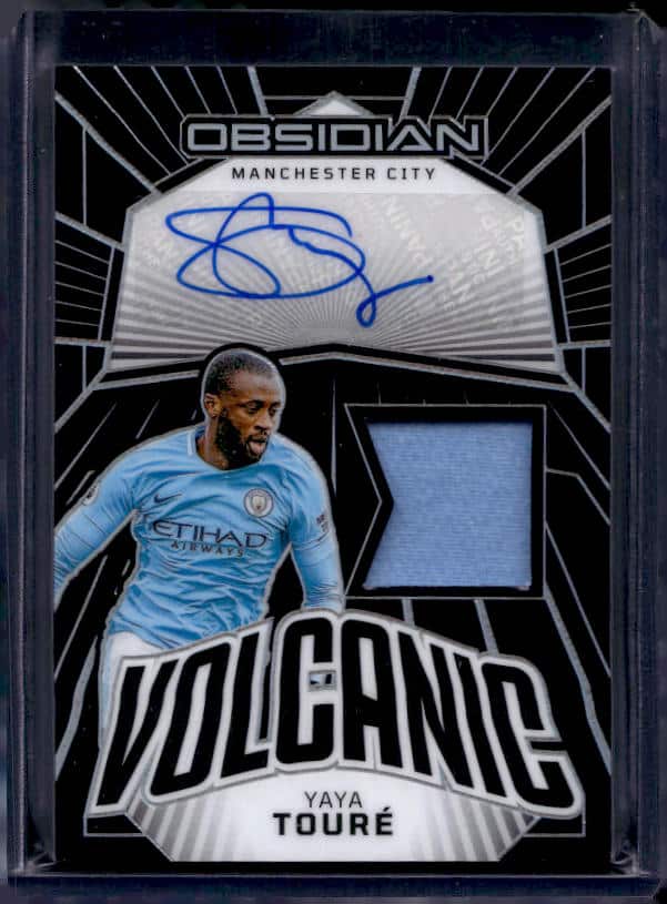 2023/24 Panini Obsidian Yaya Toure #VM-YT Autograph /75