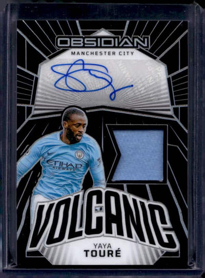 2023/24 Panini Obsidian Yaya Toure #VM-YT Autograph /75