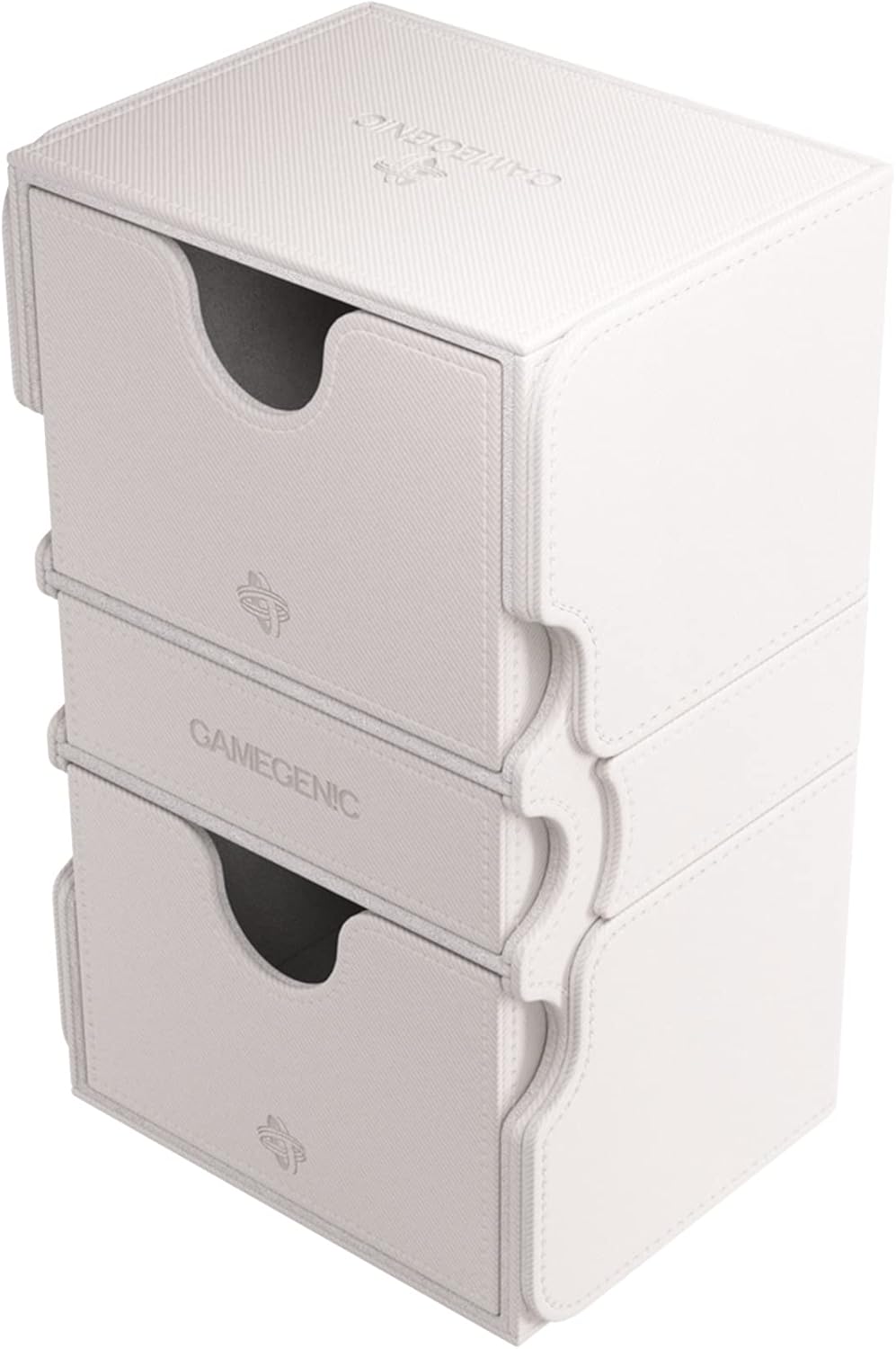 Gamegenic Stronghold 200+ XL Convertible Deck Box - White