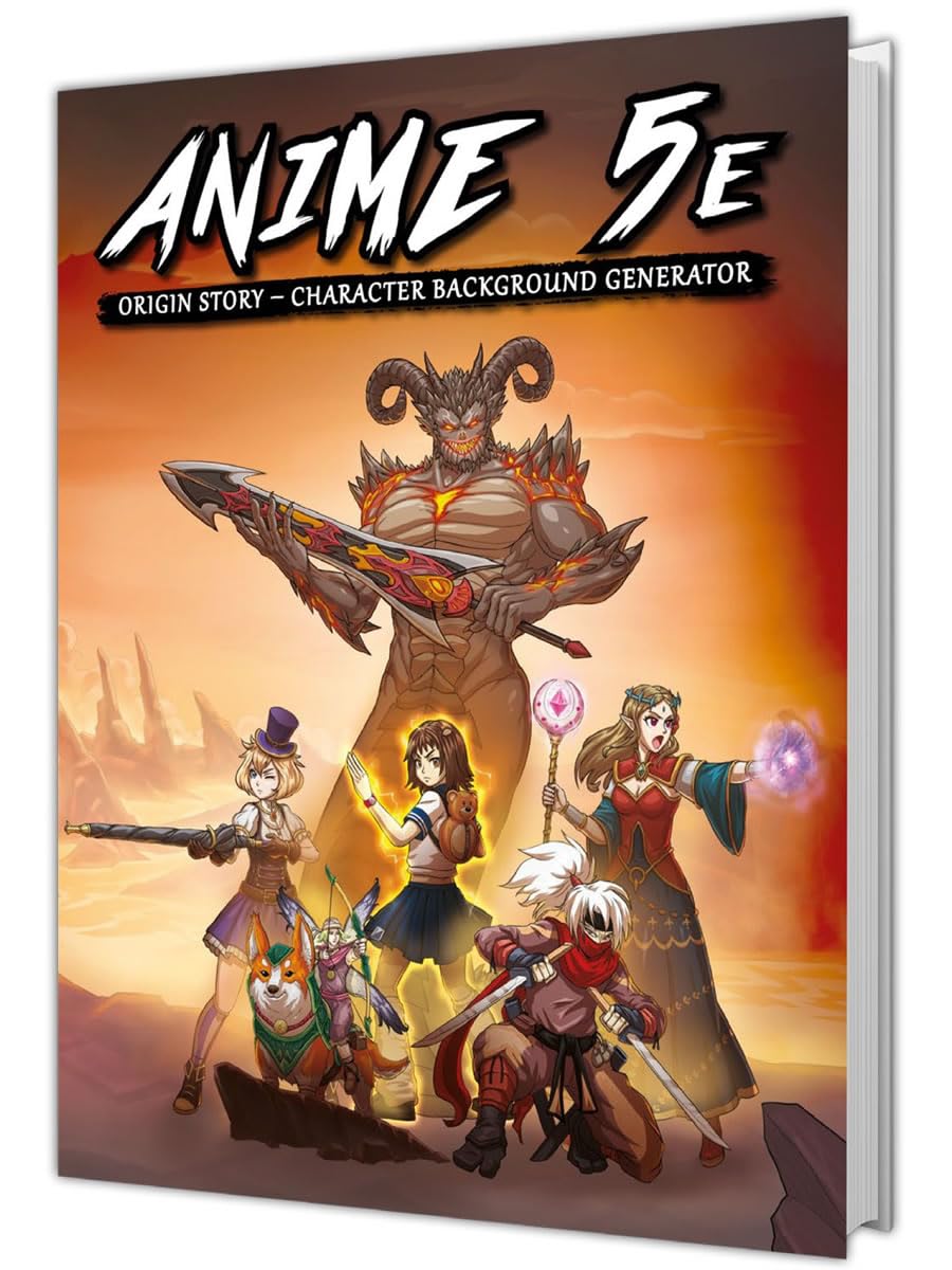 Anime 5E Origin Story Character Background Generator