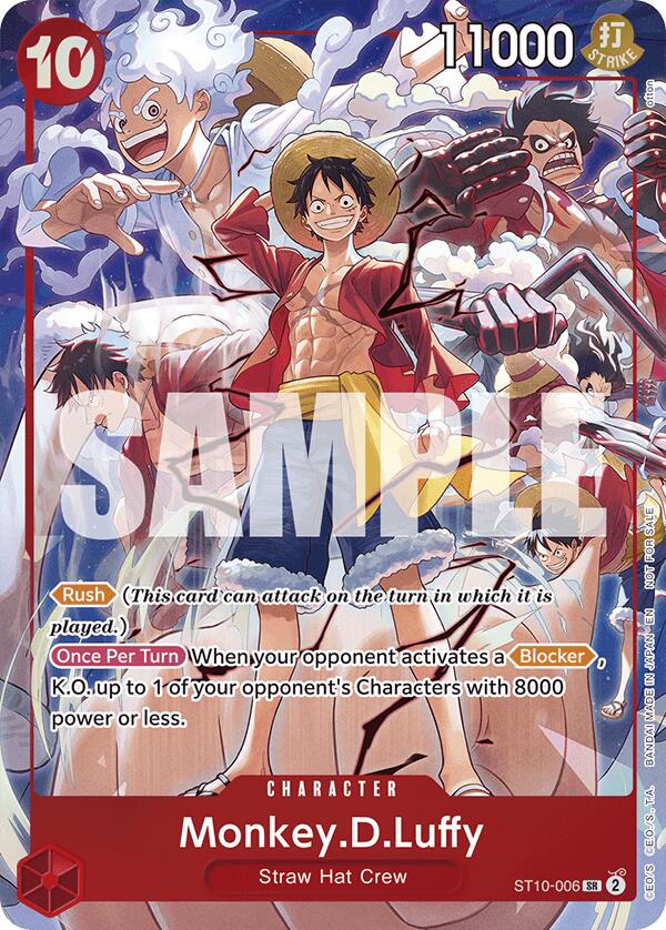 Monkey.D.Luffy (One Piece Day Dallas 2025) - ST10-006 - (One Piece Promotion Cards)
