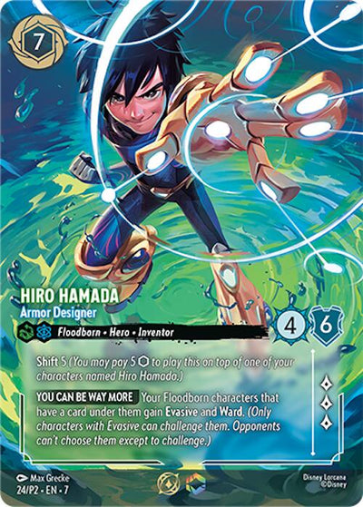 Hiro Hamada - Armor Designer (Store Championship) - 24B - (Disney Lorcana Promo Cards)