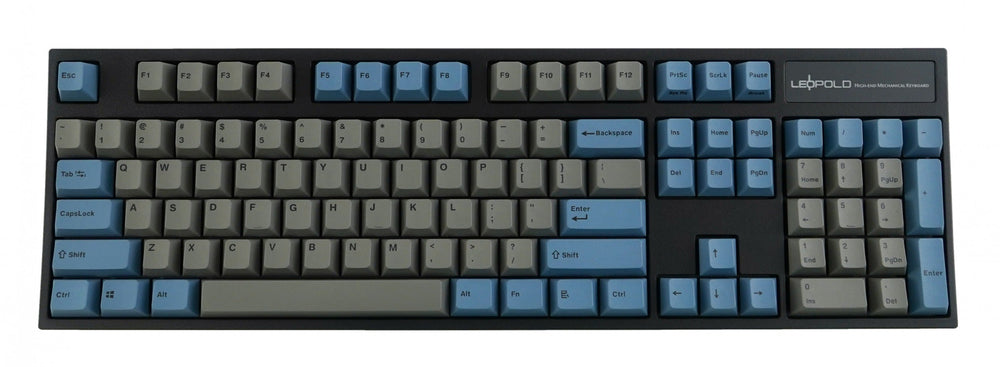 Leopold FC900RBT Bluetooth Blue/Grey PD Double Shot PBT Mechanical Keyboard