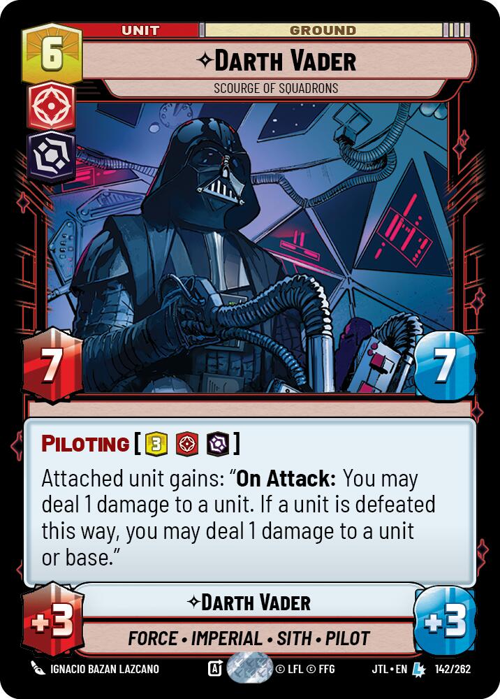 Darth Vader - Scourge of Squadrons - 142/262 - (Jump to Lightspeed)